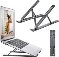 Adjustable Aluminum Laptop Desk Stand Table Vented Notebook Portable Laptop Stand