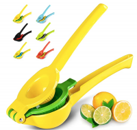 Premium Metal Lemon Lime Squeezer - Manual Citrus Press Juicer