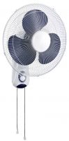 Household 16" 3PP Blade Electric Wall Fan with 3 Speed Control for Hydroponics Greenhouse
