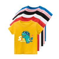 Pure cotton Kids dinosaur printed  T- shirt