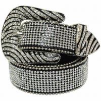 Sell Rhinestone Belts, Crystal Belts, Crystal Leather Belts