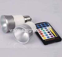 Sell 5W Remote controlled LED RGB Spot Light