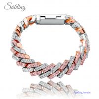 sobling Cuban link Chain Bracelet High Quality