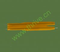 5.08pitch pi kapton tyco flexstrip jumper round flat cable ffc fpc connector ribbon cable