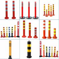 Flexible Reflective Delineator Warning Traffic Collapsible Plastic Road Sign Post