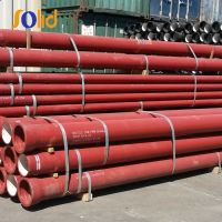 Hot Sale Cement Coating DN80-DN 2600 K9, C40, C30, C25 Ductile iron cement lined ductile iron pipe