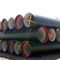 ISO2531 DN80-DN2600 Large diameter class k9 ductile cast iron pipe