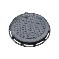 EN124 heavy duty Epoxy Coating Ductile Iron Gray Cast Iron Square Recessed Manhole Cover Manufacturer