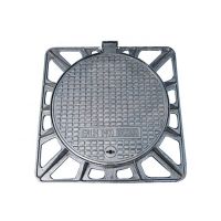 Manufacture EN124 Class D400 F900 850x850 600dia square heavy duty manhole covers locking system