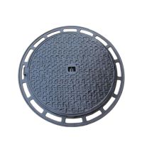 EN124 round 700mm epoxy coating Heavy duty cast iron manhole cover&frame
