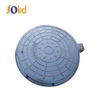 EN124 D400 Epoxy Painting Sewer Manhole cover clear opening 800mm