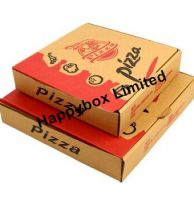 Kraft Paper Customized Logo Pizza Box