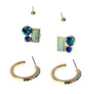 Wholesale Price Modern Simplicity Multi Color Burst Earrings Jewelry