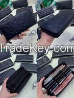 money clip leather wallet for man and woman