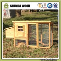 SDC04 natural large wooden hen house chicken coop