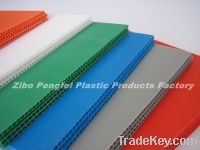 Sell Fluted Plastic Sheet/Fluted Plastic Board