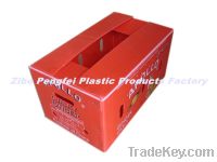 Sell Printed PP Plastic Hollow Sheet Packing Box