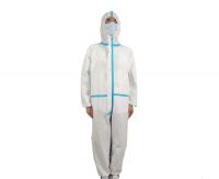 Coverall PPE clothing for hospital and isolation places.