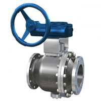 Stainless steel hand wheel operated fixed type ball valve