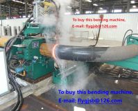 round and square steel pipe and bar induction heating bending hydraulic machine