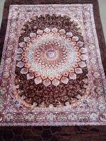 quality Raschel printed embossed carpet with fringe on the bottom size 200x300cm