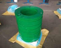 green painted steel strapping 0.80x25.4mm/31.75mm