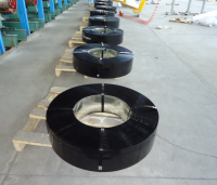 black painted Steel Strappings Jumbo Roll 0.80x31.75mm