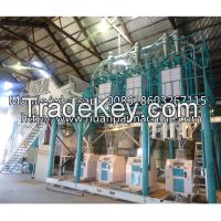 Maize grinding mill wheat flour plant 10-30 tons small output processi