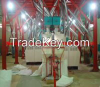 Fully automatic 30tpd maize milling machine, corn