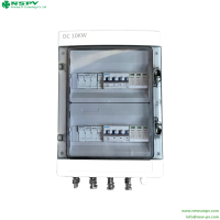 IP67 PPO/PC Solar DC Combiner Box 2-4strings combiner boxes Exit DC output cables PG25/IP67/10-14mm
