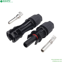 Waterproof PV solar connector solar panel cable connection