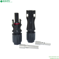 Low contact resistance cable connector 1500V for solar panel