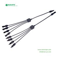 4to1 1000V Solar wiring harness with cable connector for photovoltaic system