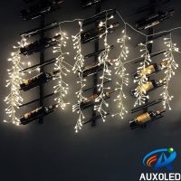DC36V 10W IP65 Waterproof 576LEDs Berry Icicle Pixel Christmas Decoration LED Curtain String Bulb Light Ribbon Strip