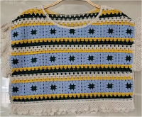 Women's fashion crochet sweater