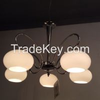 Factory Price Opal Glass Shade Chandelier for Home Room Interior Design Ideas