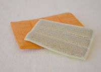 Kitchen Dish Wash Clean Microfiber Sponge Pad