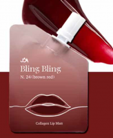 JOA Bling Bling Collagen lip tint #Brown-Red