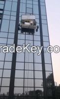 Curtain wall cleaning machine