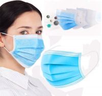CE approved 3ply wholesale breathable disposable face mask