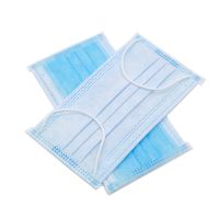 Wholesale Disposable Non Woven Protective  Face Mask in Stock
