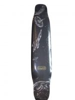Custom Top Quality Bamboo with Carbon Fiber PRO Longboard Downhill Deck