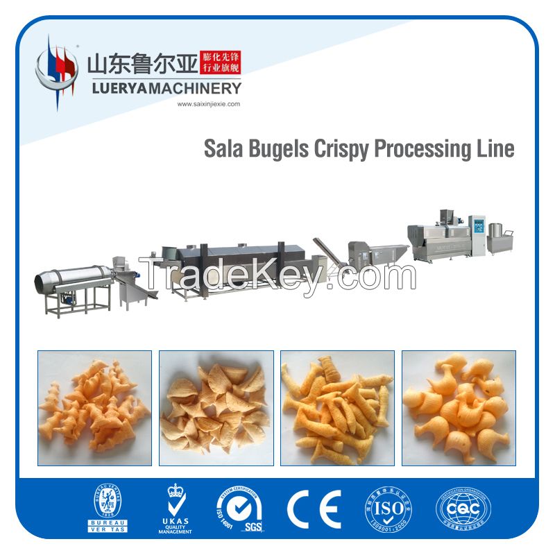 2dï¼Œ3d extrusion frying pellet snacks food making machine