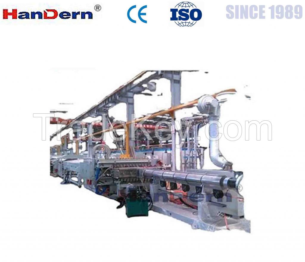 Multi-layer co-extrusion PP corrugated sheet production machine
