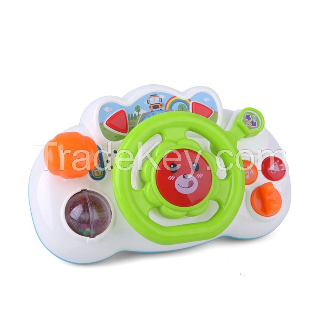 Baby Music Driving Wheels with Lights Funny Toys for Children