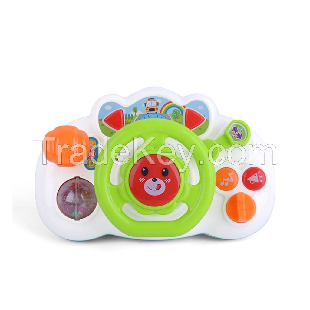 Baby Music Driving Wheels with Lights Funny Toys for Children