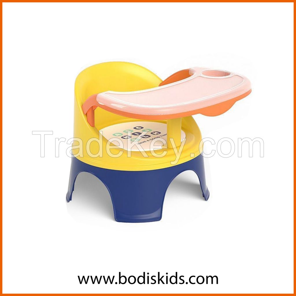 Kids plastic portable feeding sitting chair booster seat baby chair for dining