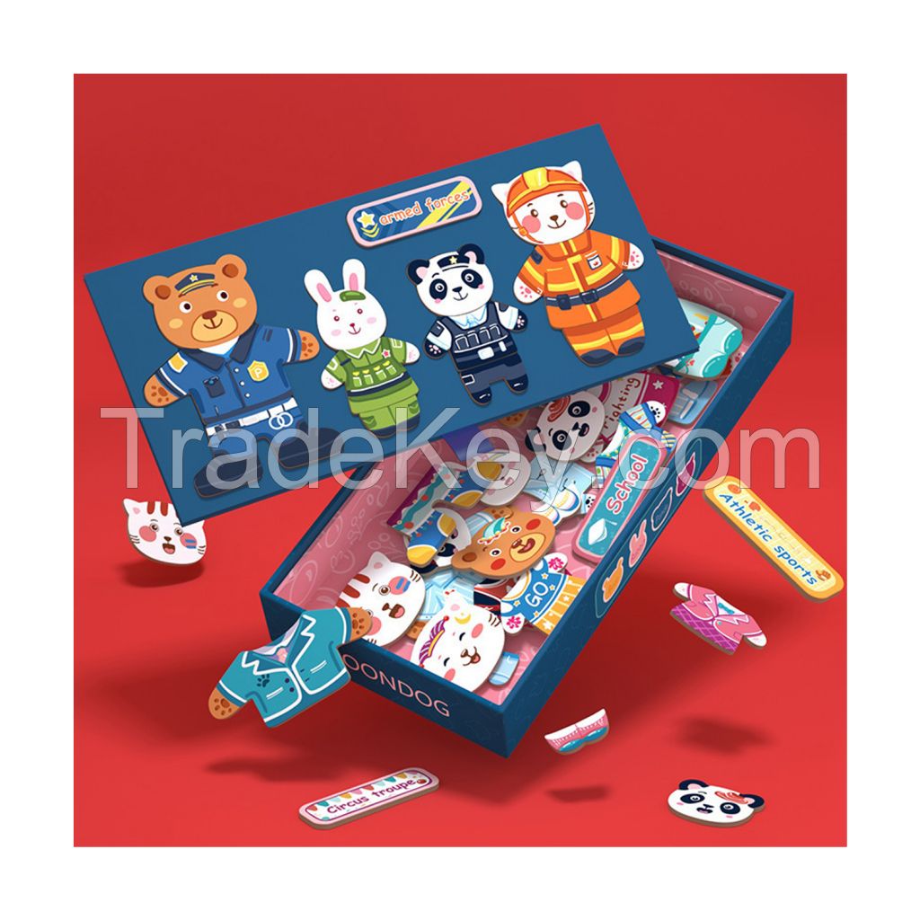 Wooden Magnetic Drawing Board Toys, Educational Toy
