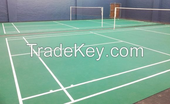 olympic quality badminton floors