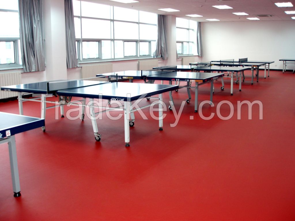 Olympic supplier ping pong floor